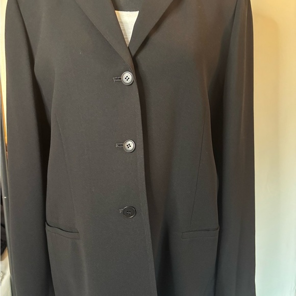 Casual Corner Black Blazer size 14 black - Picture 1 of 3
